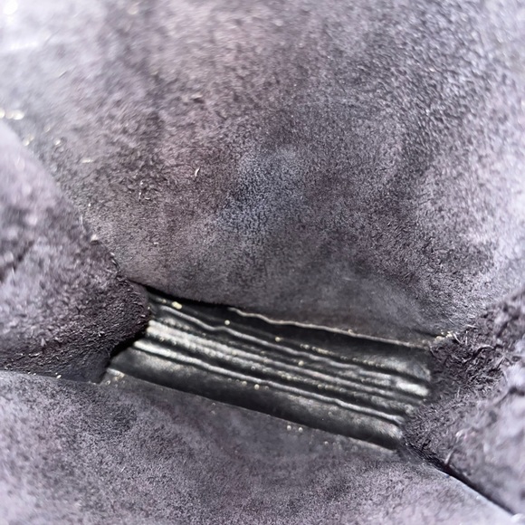 SOLD Coach Scooter Crossbody Bag Black Leather 9893 Used Condition - Picture 3 of 14